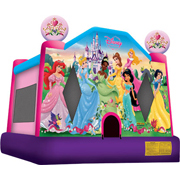 inflatable princess bouncy castle